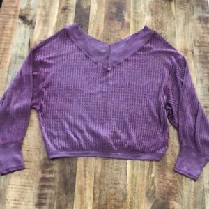 Free People V-Neck Sweater